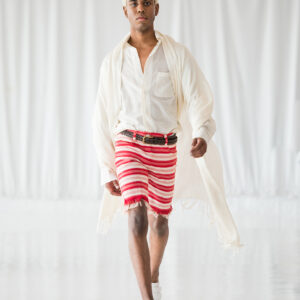 Barron - 100% Fringed Hand Woven Unisex Shorts