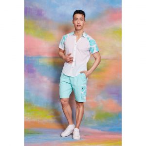 Joshua - Hand Painted 100% Cotton Shirt
